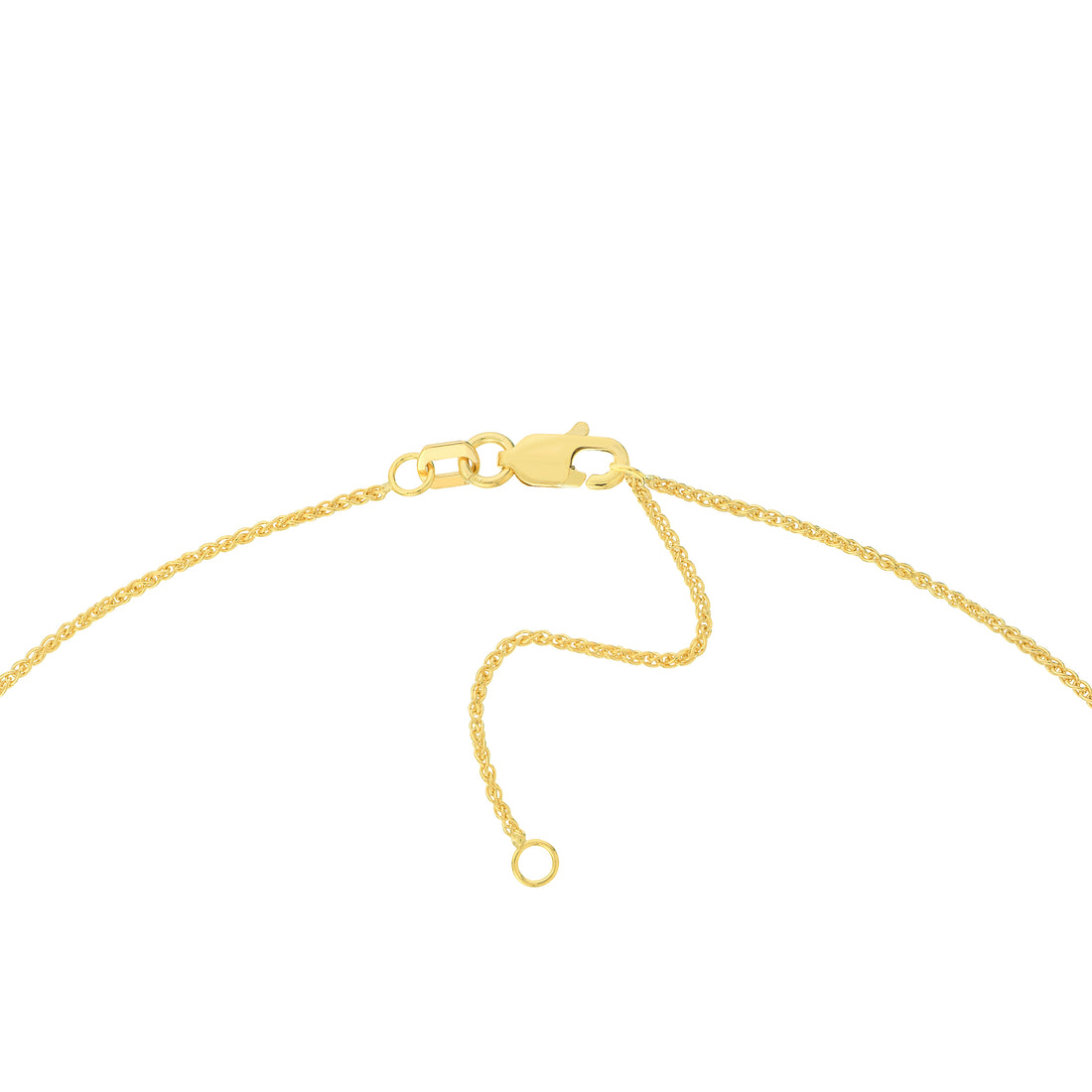 18" 1.05MM ADJUSTABLE ROUND WHEAT CHAIN NECKLACE | 10K YELLOW GOLD | MZ008182-10Y - Brownlee Jewelers