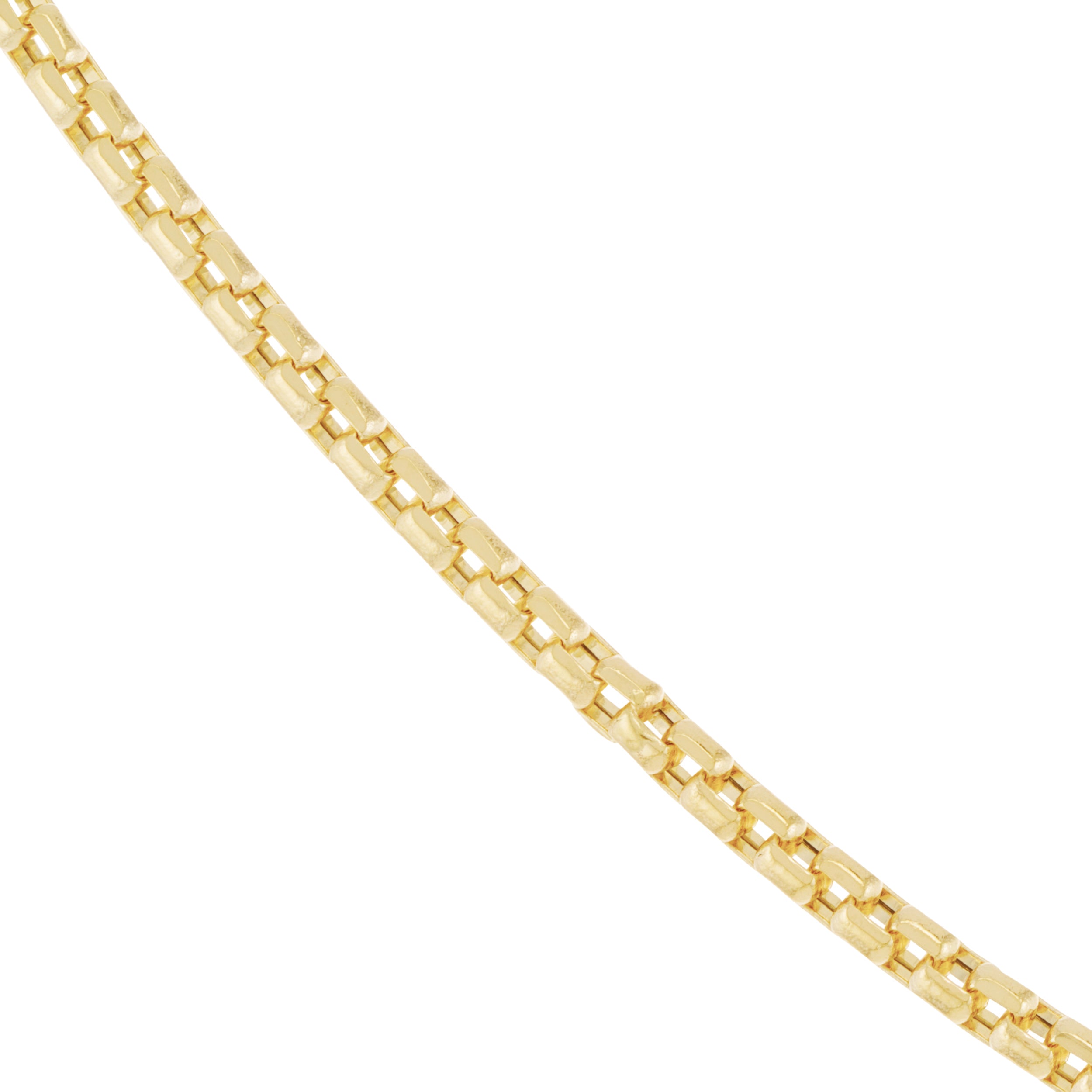 22" 3.4MM HOLLOW BOX CHAIN NECKLACE | 10K YELLOW GOLD | MZ009138-10Y - Brownlee Jewelers