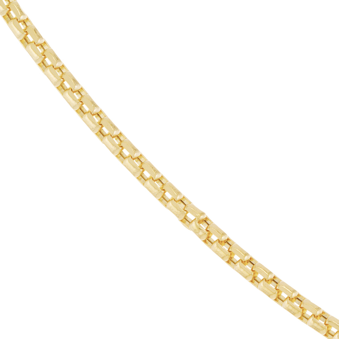 22" 3.4MM HOLLOW BOX CHAIN NECKLACE | 10K YELLOW GOLD | MZ009138-10Y - Brownlee Jewelers