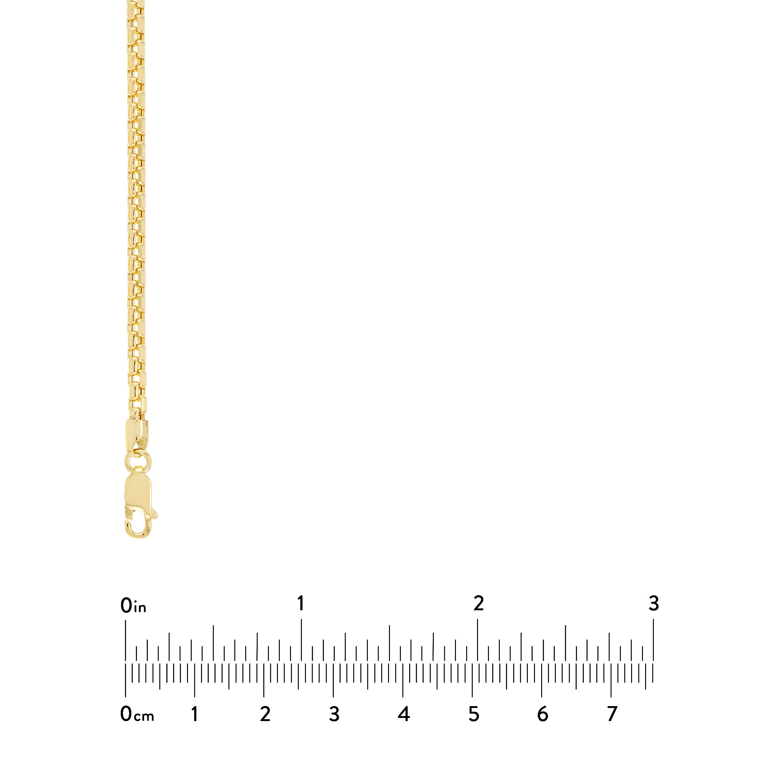 22" 3.4MM HOLLOW BOX CHAIN NECKLACE | 10K YELLOW GOLD | MZ009138-10Y - Brownlee Jewelers