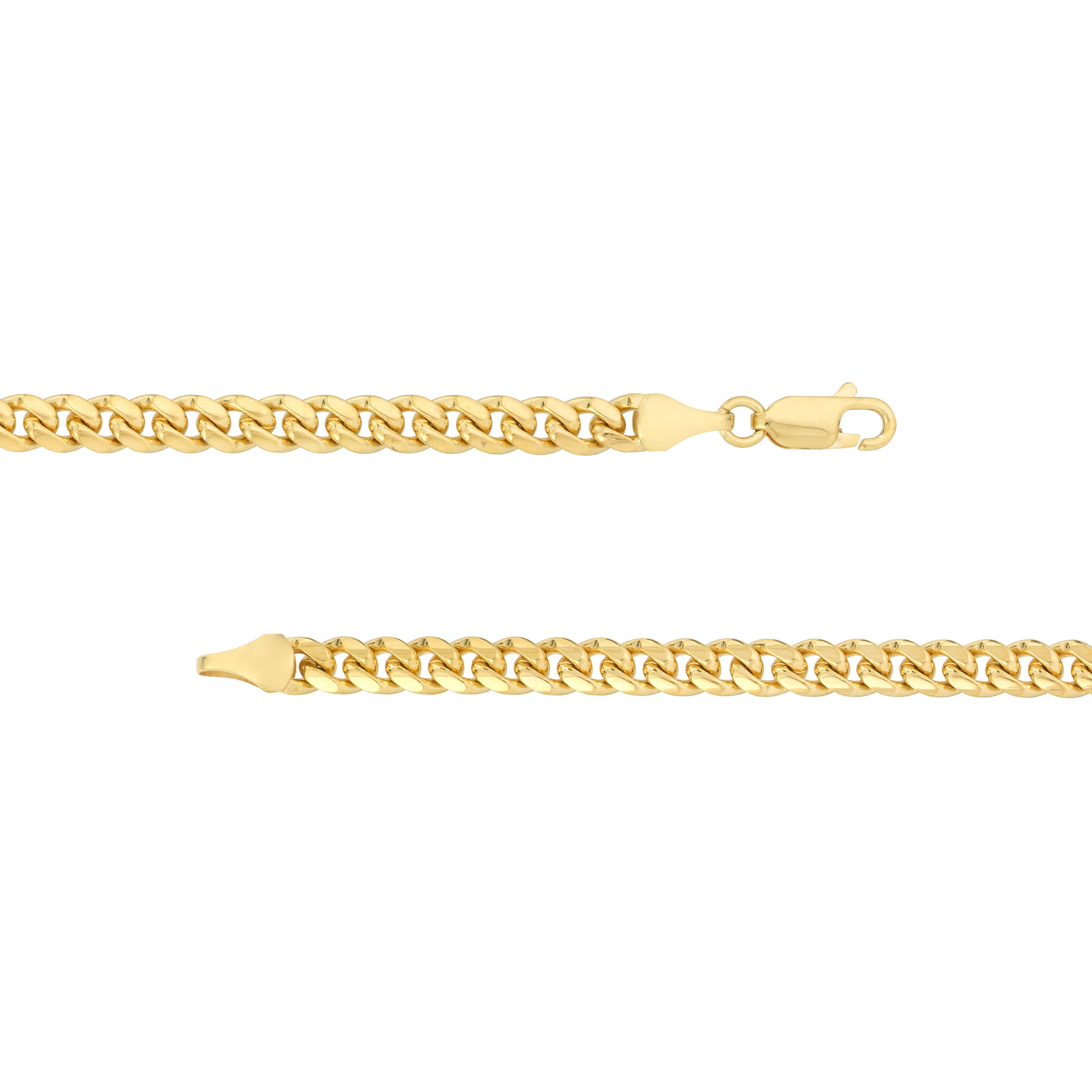 22" 5MM MIAMI CUBAN CHAIN NECKLACE | 10K YELLOW GOLD | MZ009818-10Y - Brownlee Jewelers