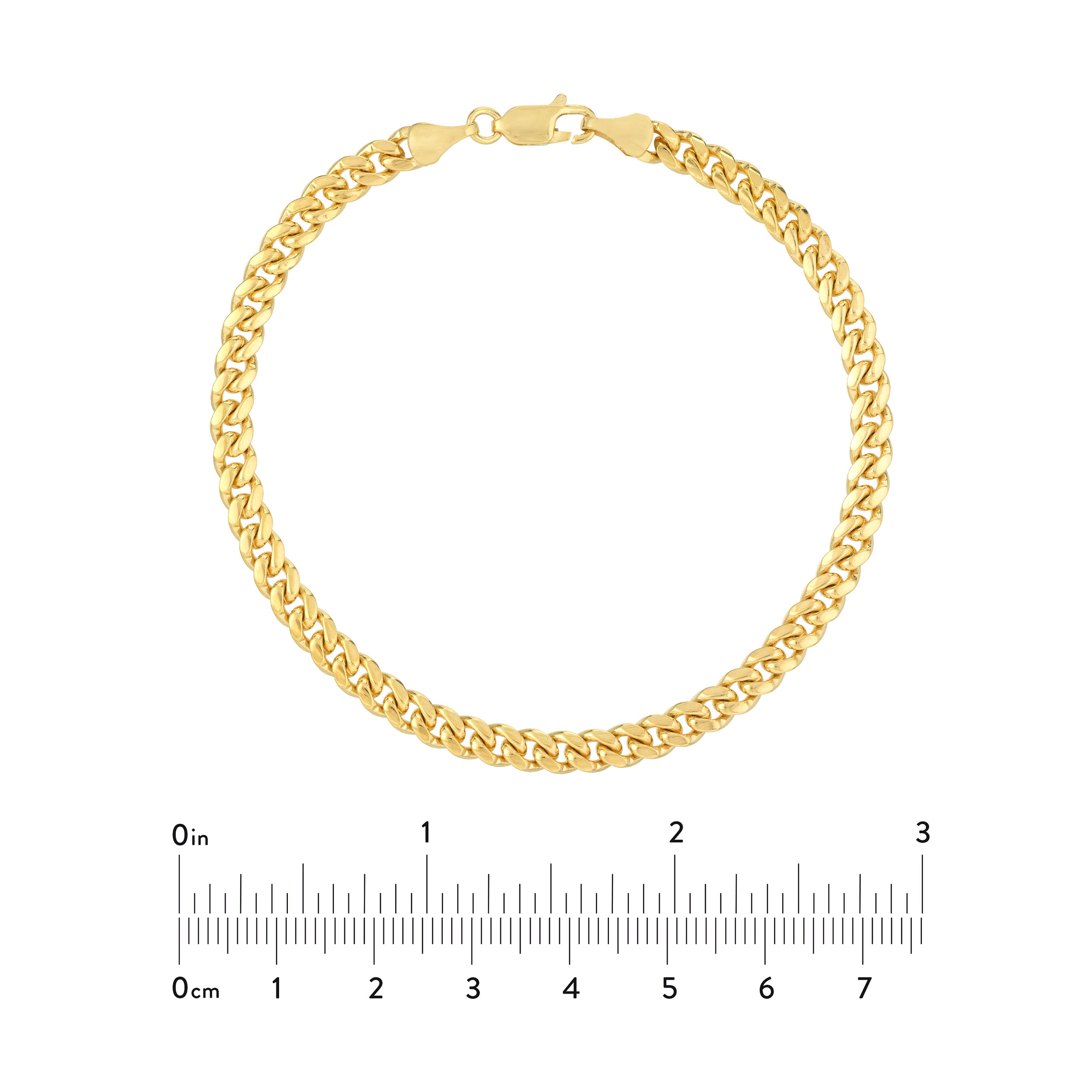22" 5MM MIAMI CUBAN CHAIN NECKLACE | 10K YELLOW GOLD | MZ009818-10Y - Brownlee Jewelers