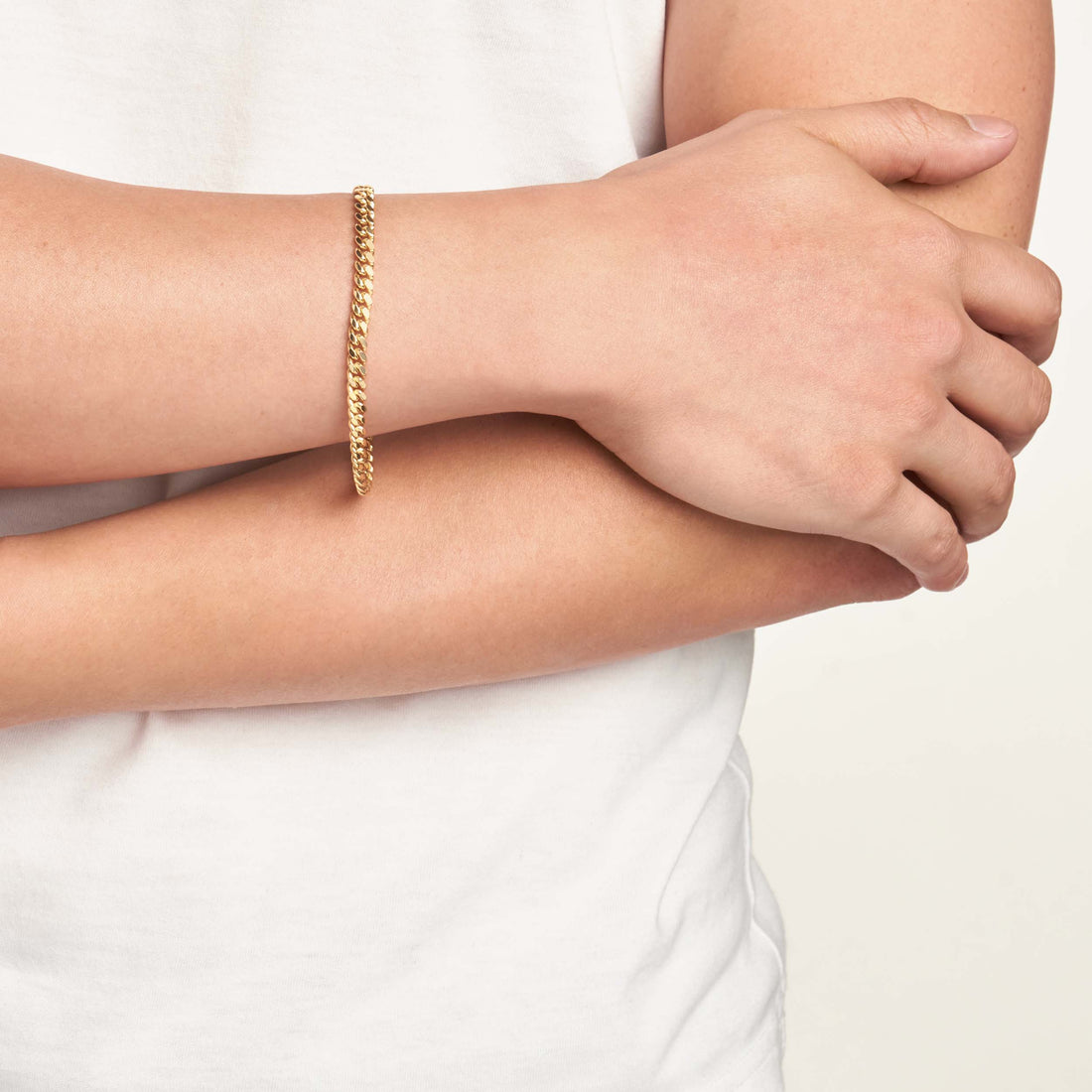 8.5" 5MM MIAMI CUBAN CHAIN BRACELET | 10K YELLOW GOLD | MZ009818-10Y - Brownlee Jewelers