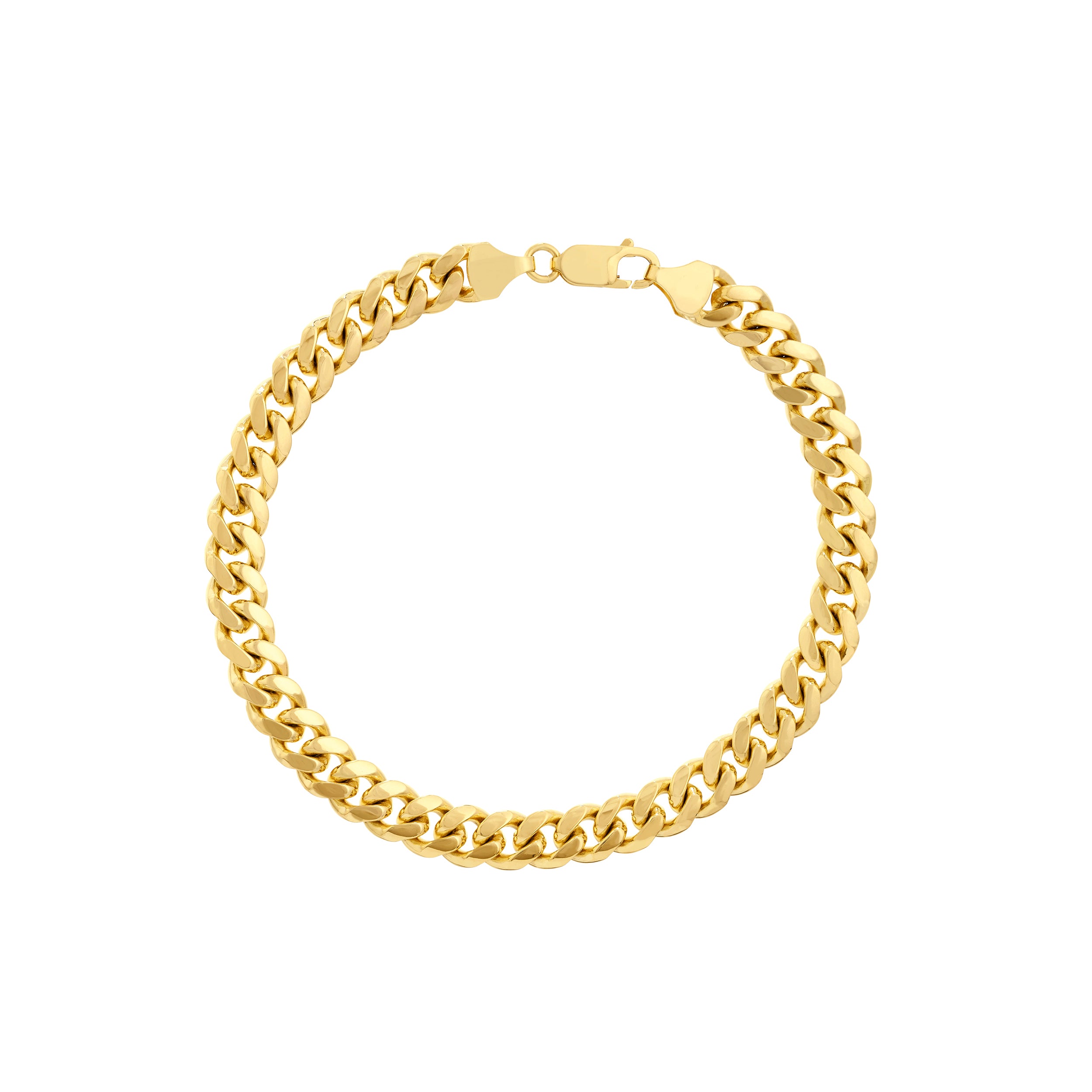 24" 8.1MM MIAMI CUBAN CHAIN NECKLACE | 10K YELLOW GOLD | MZ009949-10Y - Brownlee Jewelers