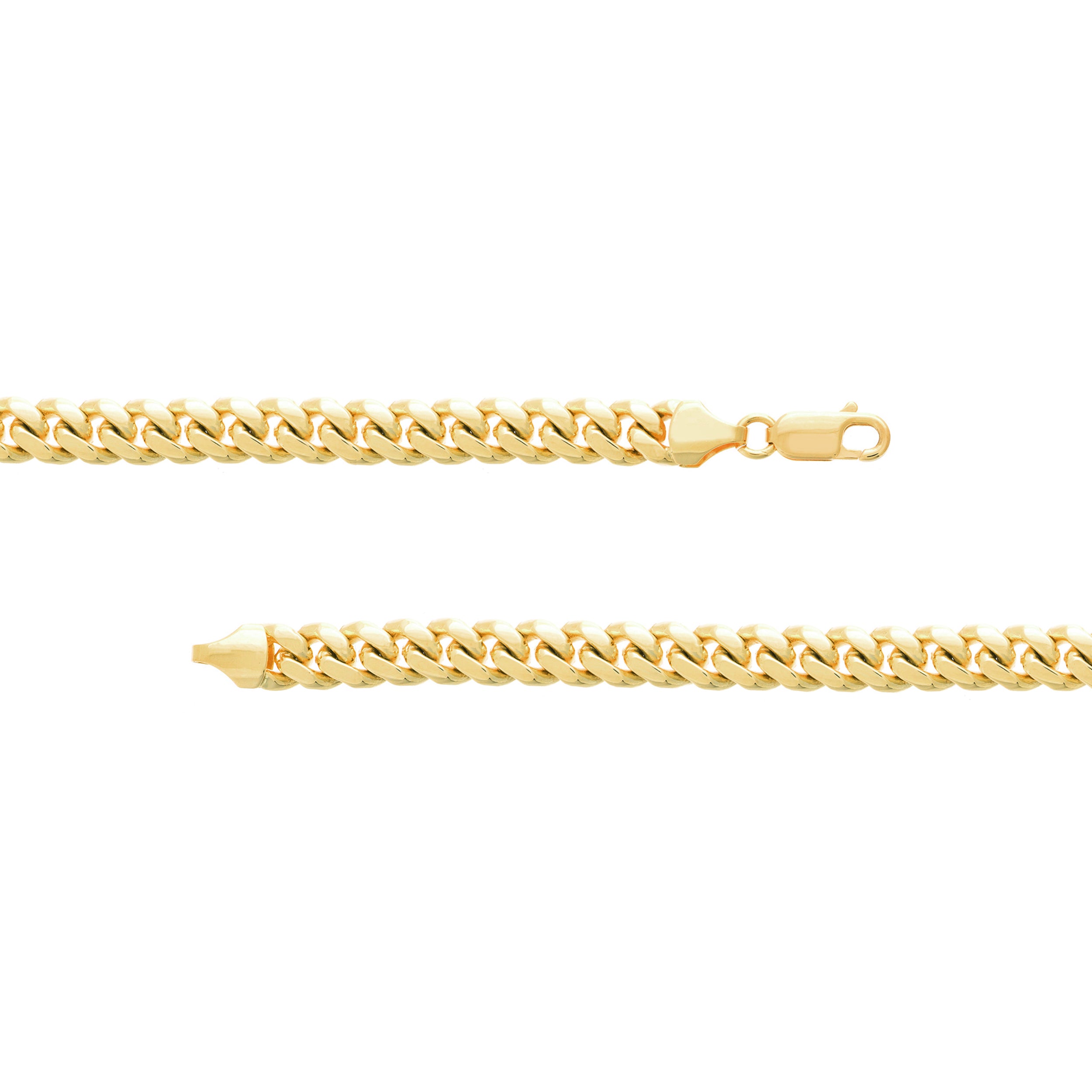24" 8.1MM MIAMI CUBAN CHAIN NECKLACE | 10K YELLOW GOLD | MZ009949-10Y - Brownlee Jewelers