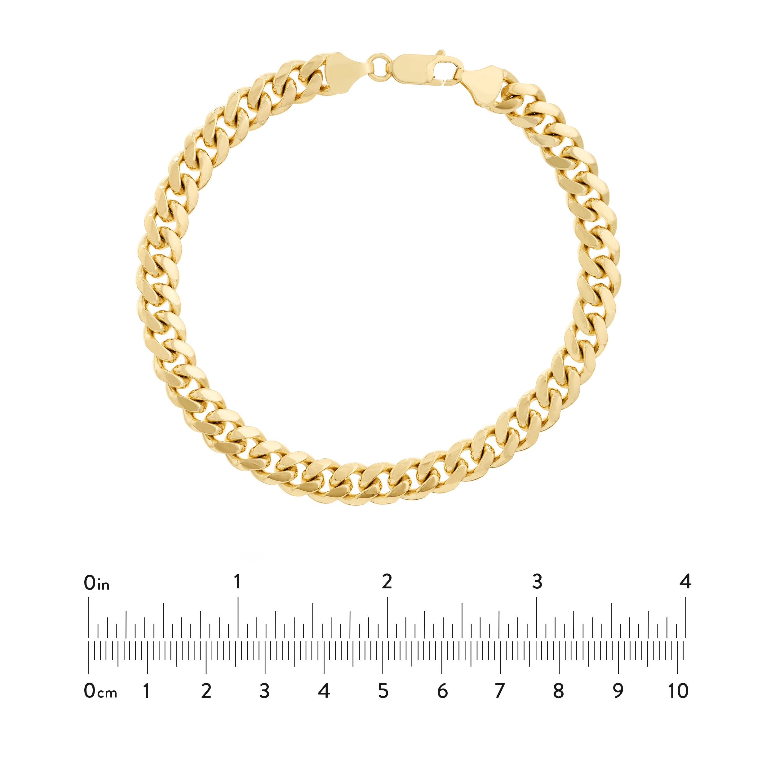 24" 8.1MM MIAMI CUBAN CHAIN NECKLACE | 10K YELLOW GOLD | MZ009949-10Y - Brownlee Jewelers