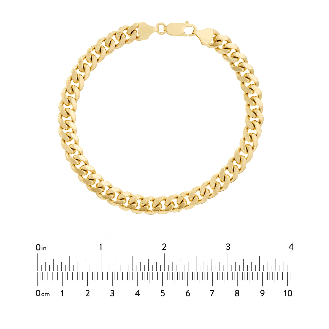 24" 8.1MM MIAMI CUBAN CHAIN NECKLACE | 10K YELLOW GOLD | MZ009949-10Y - Brownlee Jewelers