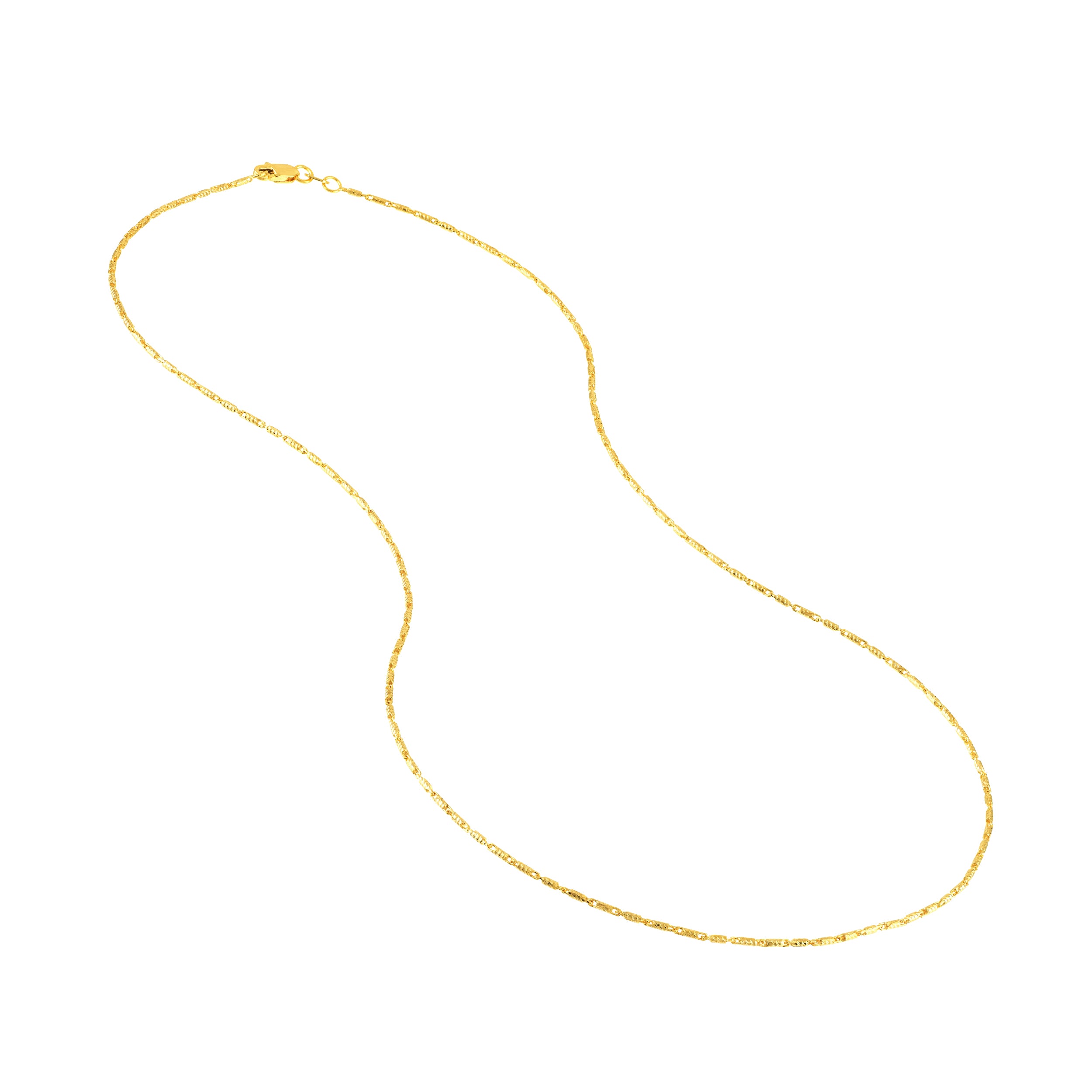 20" 1.05MM LUMACINA CHAIN NECKLACE | 14K YELLOW GOLD | MZ010219-14Y - Brownlee Jewelers
