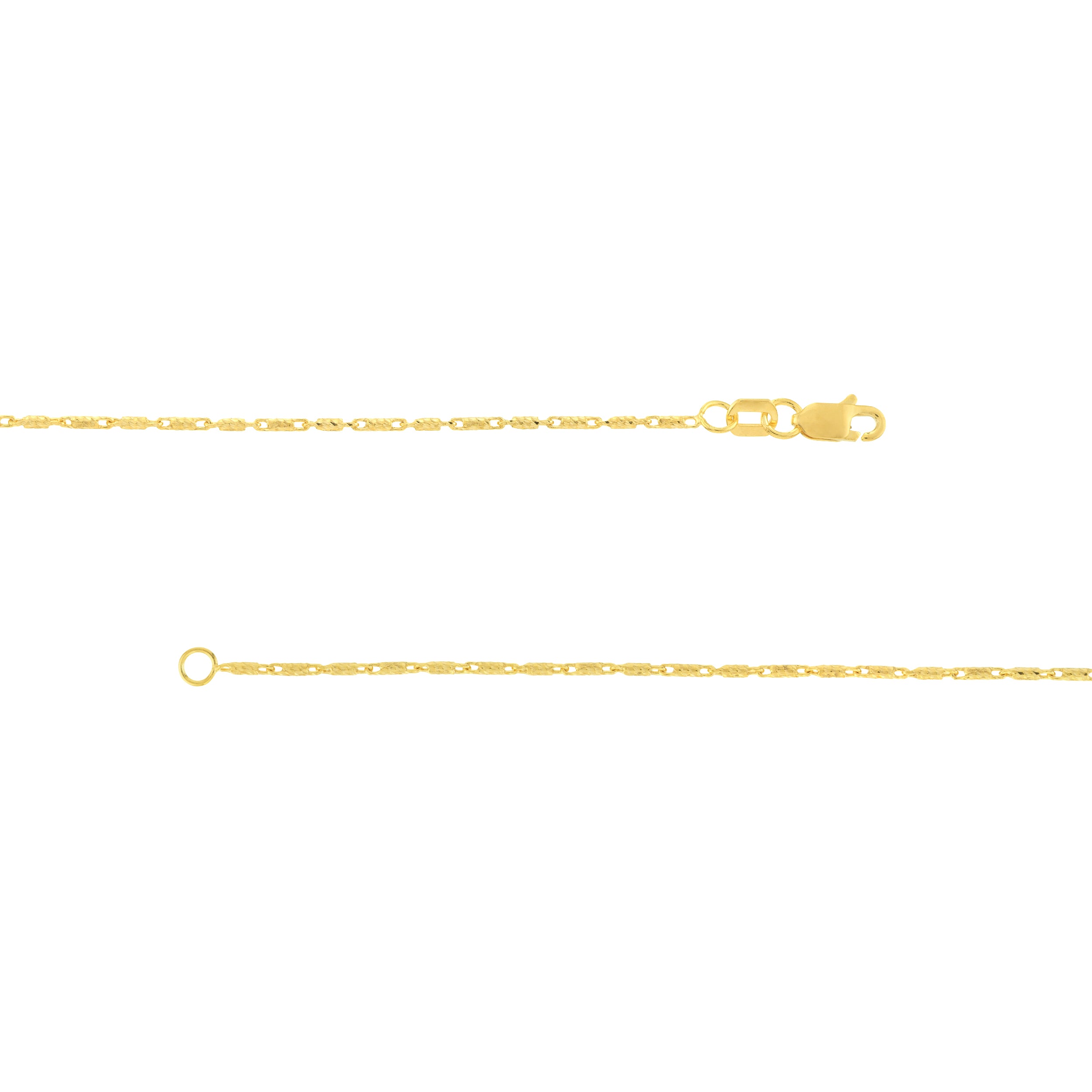 18" 1.05MM LUMACINA CHAIN NECKLACE | 14K YELLOW GOLD | MZ010219-14Y - Brownlee Jewelers