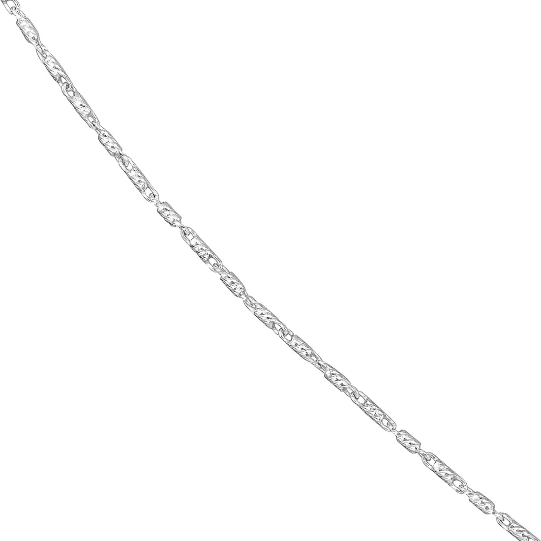 20" 0.95MM LUMACINA CHAIN NECKLACE | 14K WHITE GOLD | MZ010285-14B - Brownlee Jewelers