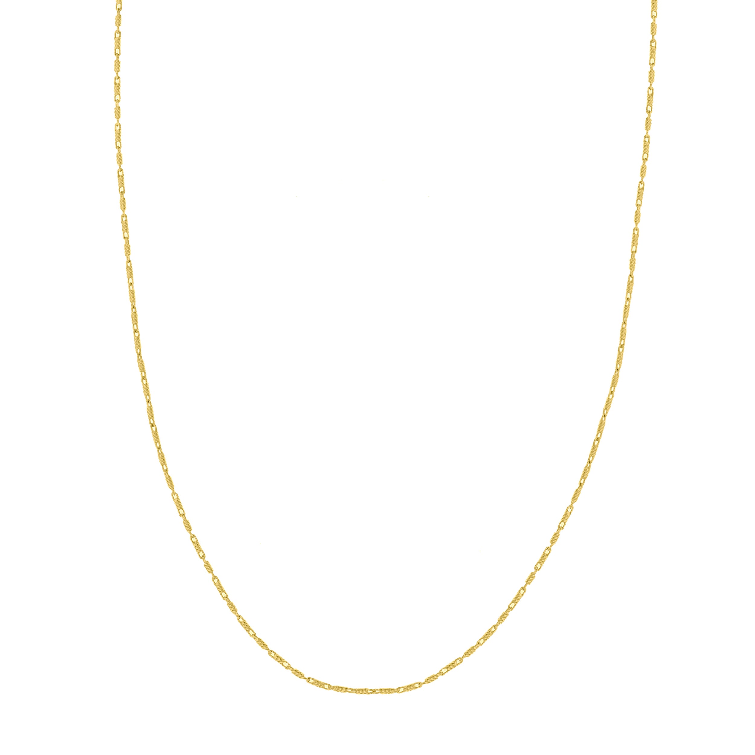 18" 0.95MM LUMACINA CHAIN NECKLACE | 14K YELLOW GOLD | MZ010285-14Y - Brownlee Jewelers