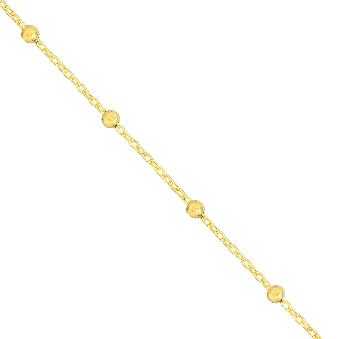 16" 1.7MM DIAMOND-CUT CABLE CHAIN NECKLACE | 14K YELLOW GOLD | MZ010346-14Y - Brownlee Jewelers