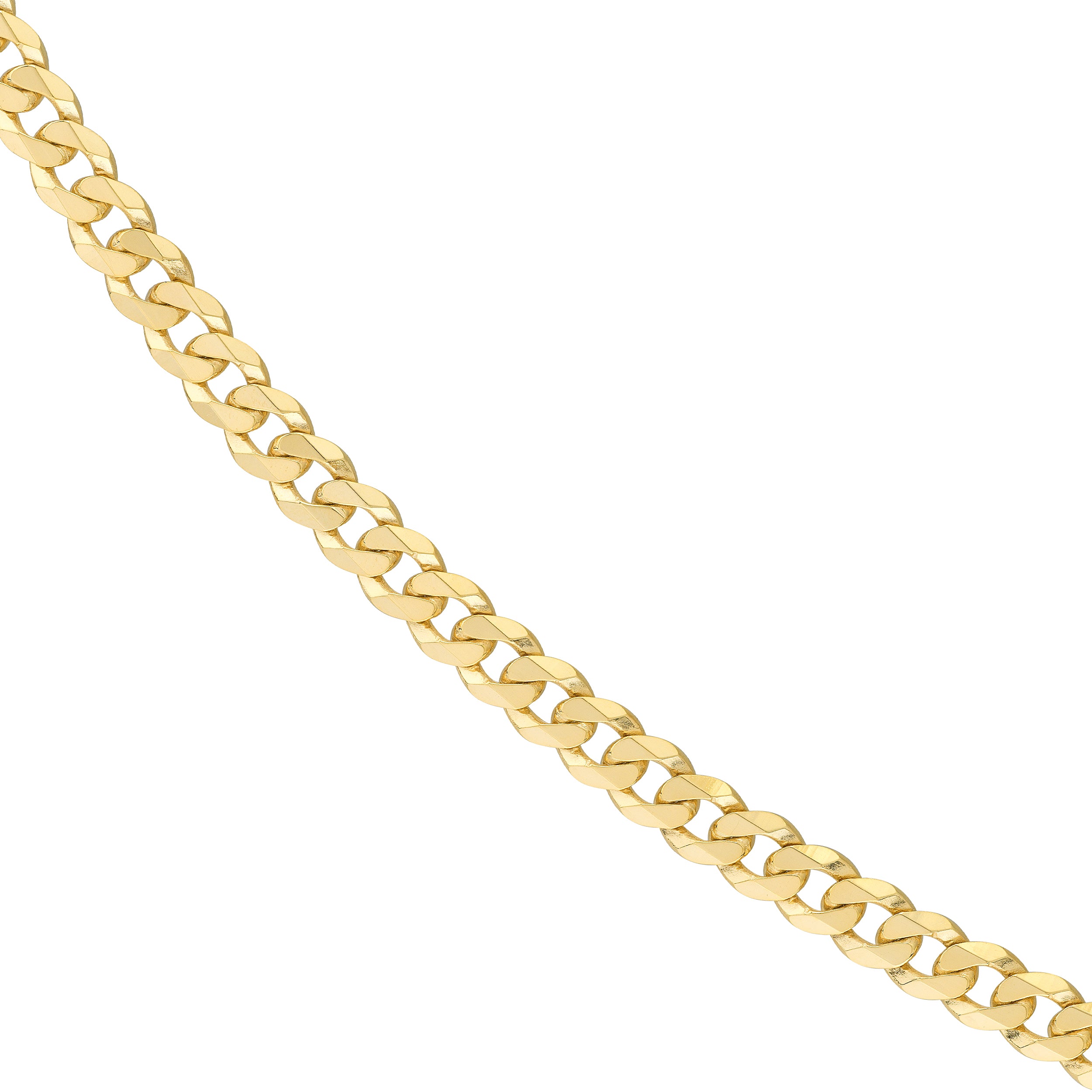 22" 5.7MM CUBAN CHAIN NECKLACE | 14K YELLOW GOLD | MZ010894-14Y - Brownlee Jewelers