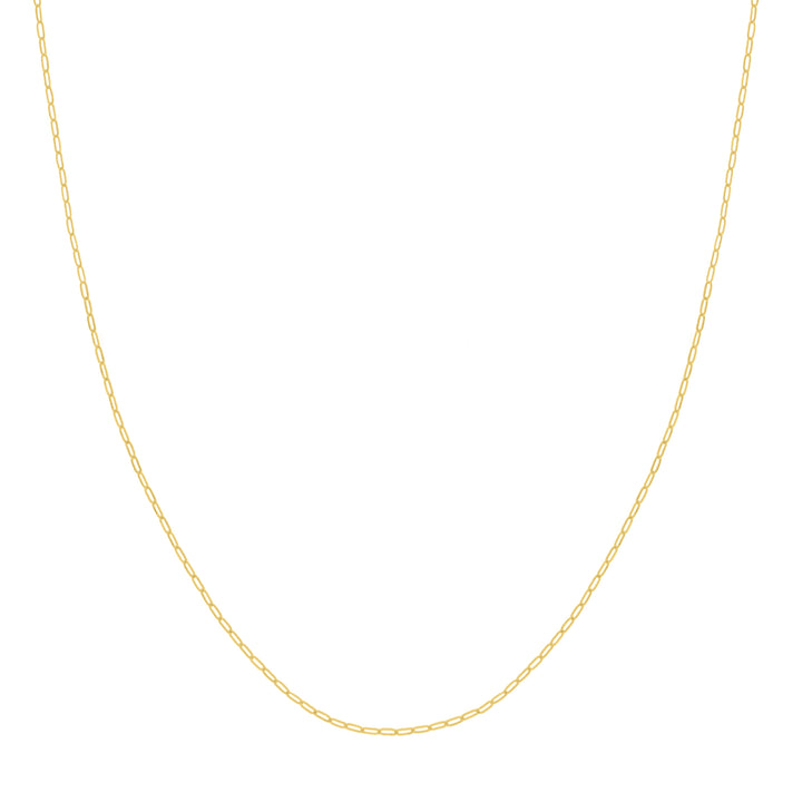 20" 1.25MM PAPERCLIP NECKLACE | 14K YELLOW GOLD | MZ011006-14Y - Brownlee Jewelers