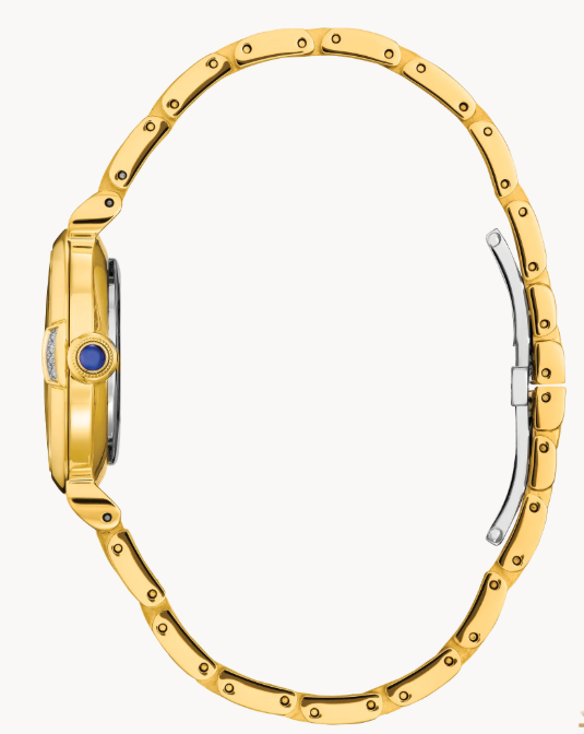 Classic lines and hints of romance make this newest piece to our ladies' collection, the Citizen L Mae, a glamorous addition of sustainable luxury