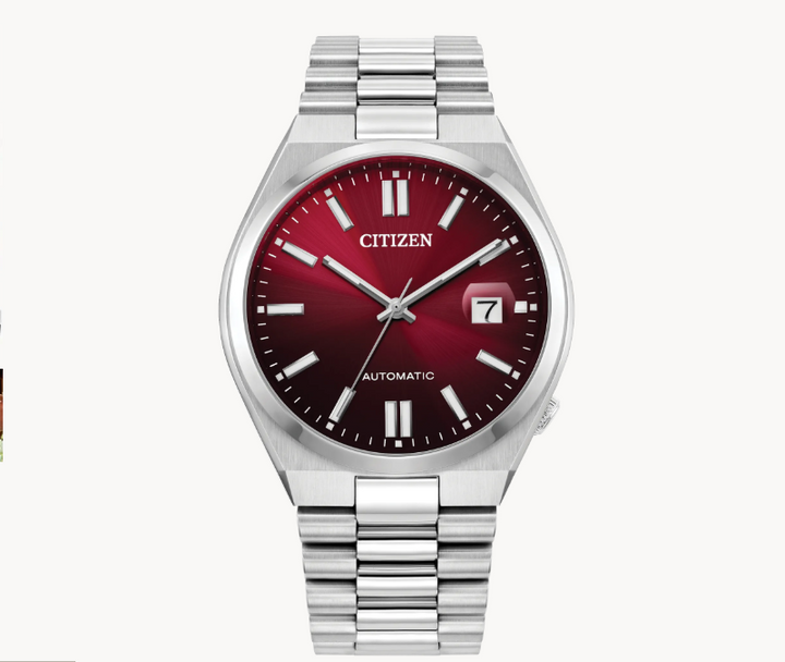 The TSUYOSA Automatic, from the NJ015 series, brings ultramodern sports styling right to your wrist.