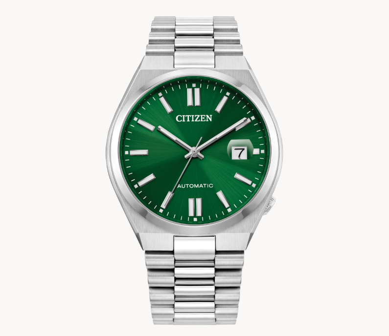 The TSUYOSA Automatic, from the NJ015 series, brings ultramodern sports styling right to your wrist