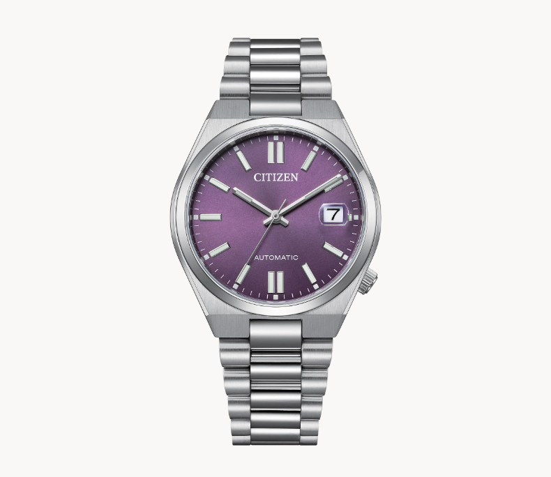 The TSUYOSA Automatic, from the NJ020 series, brings ultramodern sports styling right to your wrist.