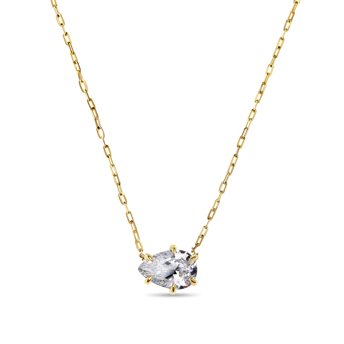 Pear Diamond Pendant