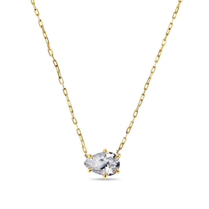 Pear Diamond Pendant