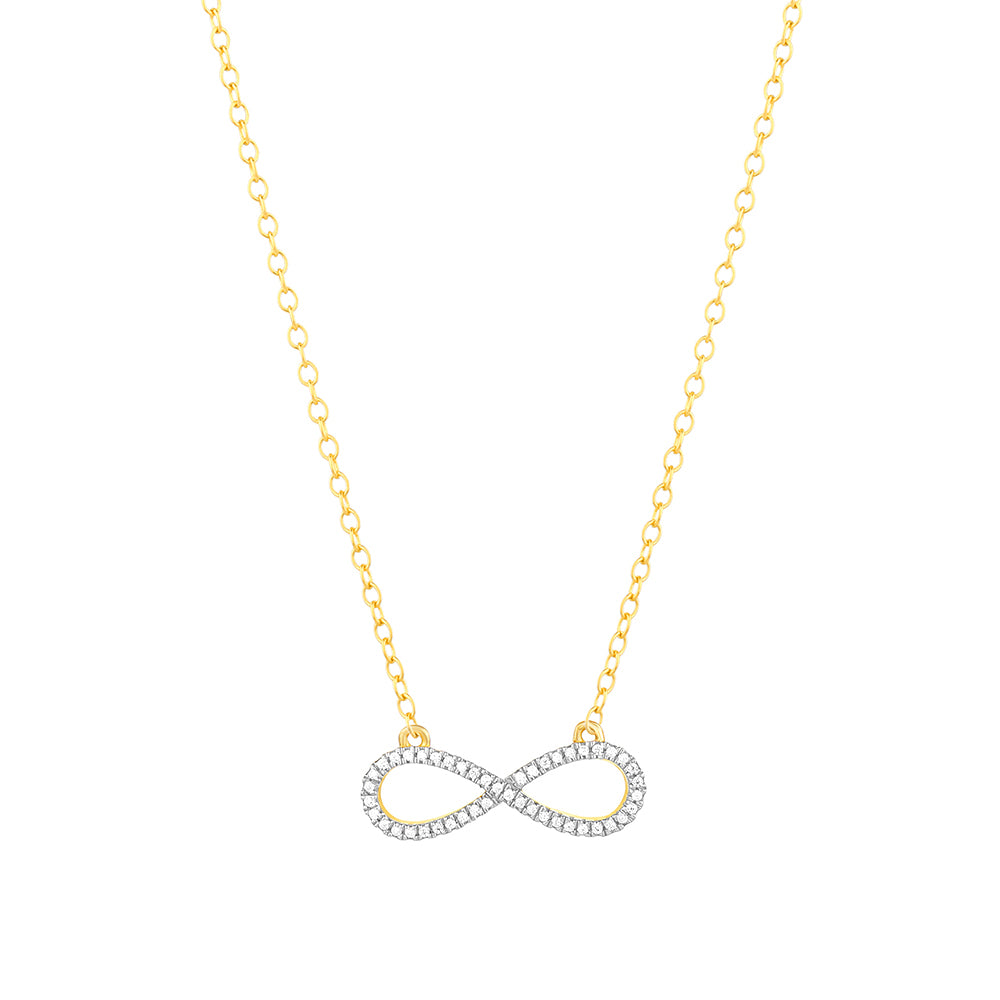 Life is Infinite Diamond Pendant 