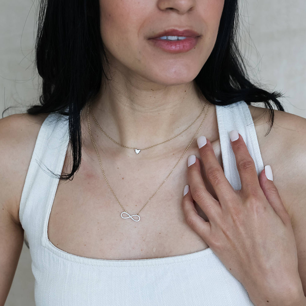 Life is Infinite Diamond Pendant 