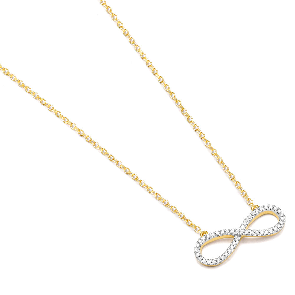 Life is Infinite Diamond Pendant 