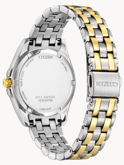 This classic timepiece from Citizen is a popular women’s watch that will never go out of style