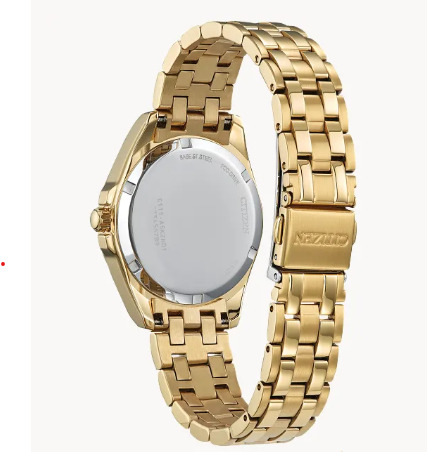 Featuring a gold-tone stainless steel case with a champagne 3-hand dial and date function, the newest addition to the Classic collection is understated and stylish.