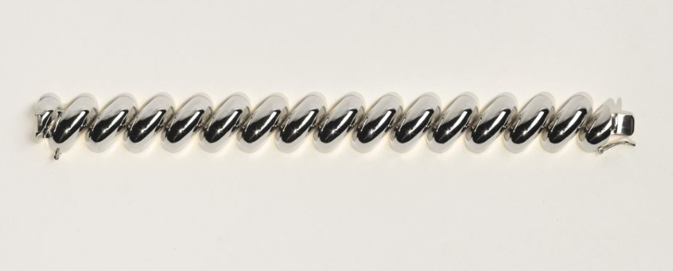 QUINTO BRACELET, RHODIUM