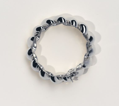 QUINTO BRACELET, RHODIUM