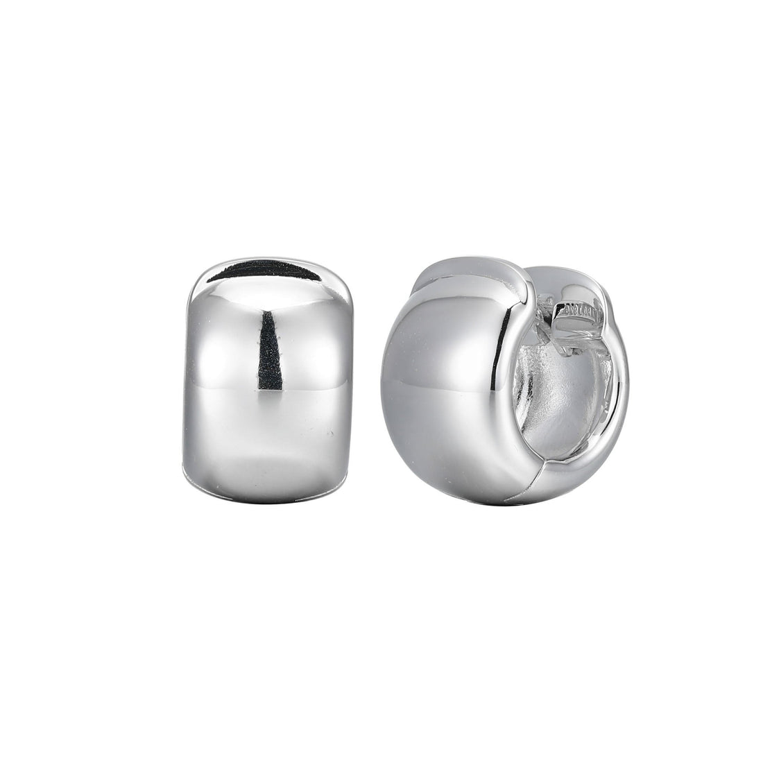 STERLING SILVER  HOOP EARRINGS 
