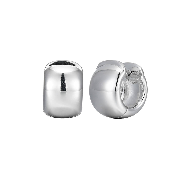 STERLING SILVER  HOOP EARRINGS 