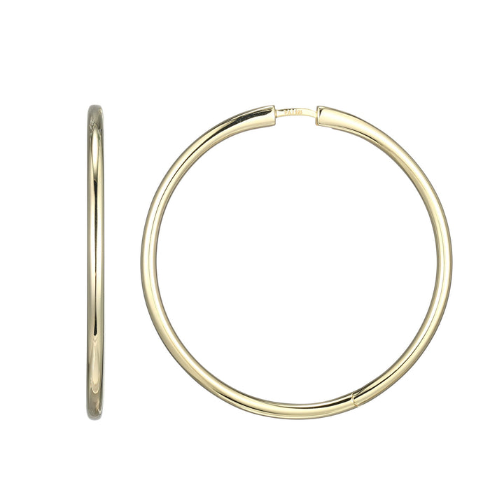 STERLING SILVER HOOP EARRINGS 