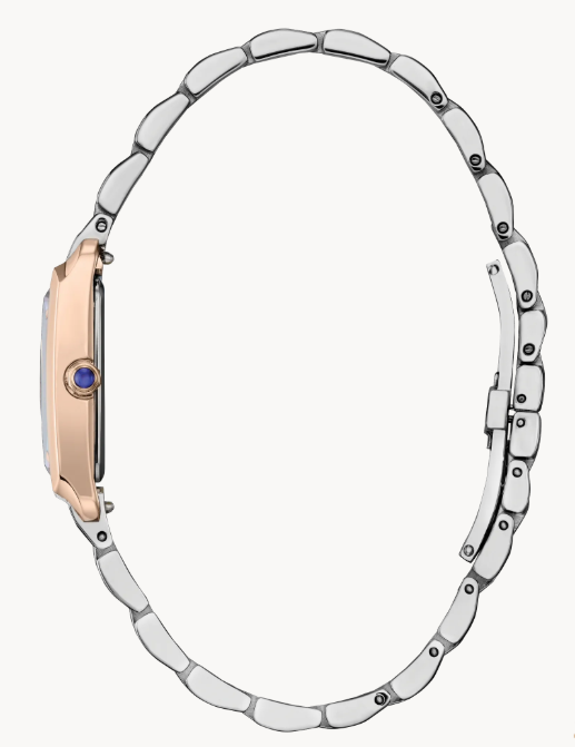 Classic lines and subtle sophistication make this latest piece to our women’s collection, the Citizen L Bianca, a charming addition of sustainable luxury.