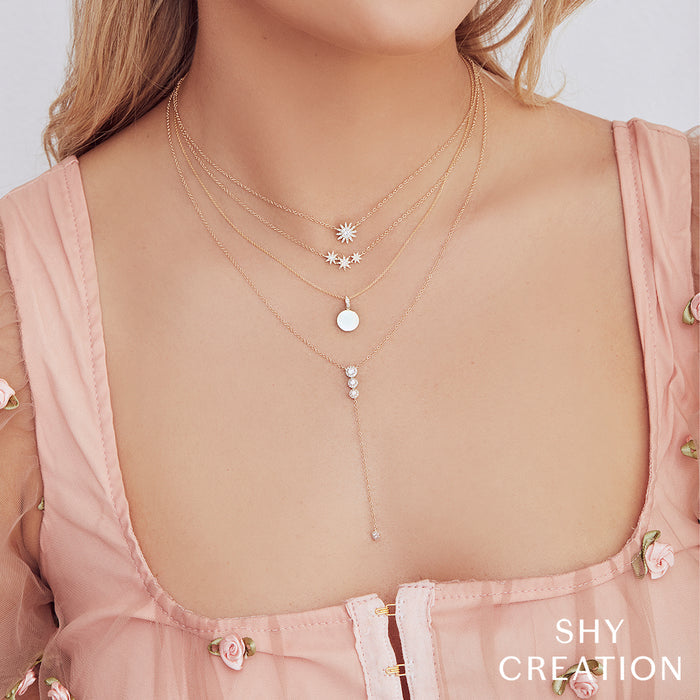 0.02CT DIAMOND NECKLACE
