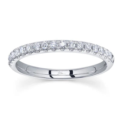 SHY CREATION | 0.25CT DIAMOND BAND | 14K WHITE GOLD | 0.25 CTW | SC22004437 - Brownee Jewelers