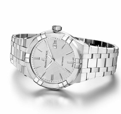 MAURICE LACORIX SILVER DIAL 