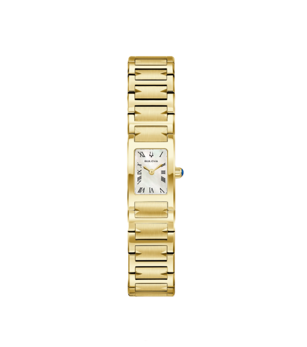 BULOVA MARC ANTHONY HARMONY | WOMEN'S GOLD-TONE STAINLESS STEEL WATCH | 97L200 - Brownee Jewelers