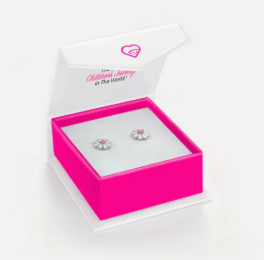 FLOWER ENAMEL EARRINGS