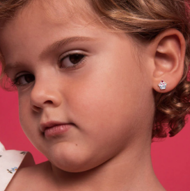 ENAMEL CUPCAKE EARRINGS