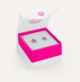 ENAMEL CUPCAKE EARRINGS