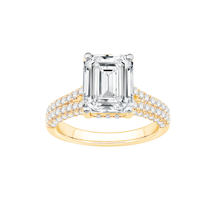 4.75 ctw Lab-Grown Diamond Engagement Ring