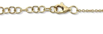 14k Yellow Gold .06ctw Diamond Bracelet