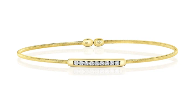 Diamond Bar Bracelet