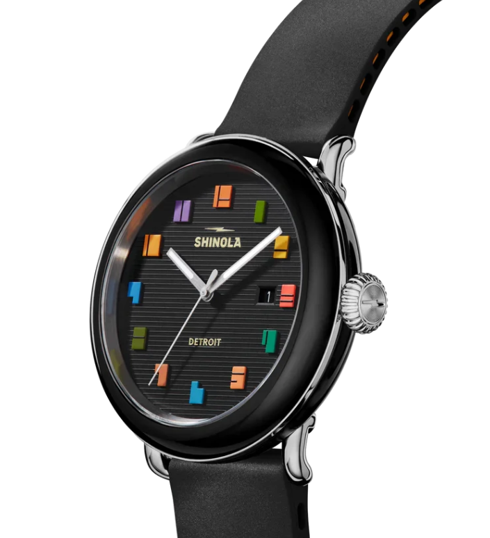 The limited release, Shinola Detrola Multicolor Wrist Watch 