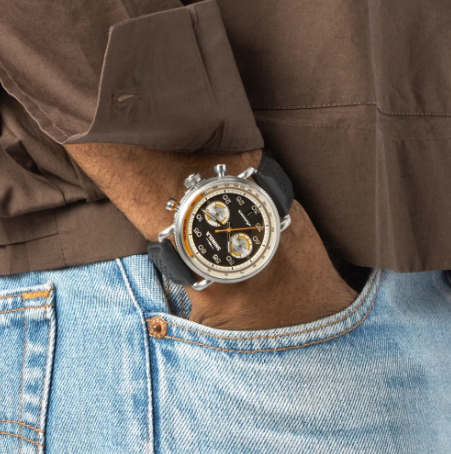 SHINOLA SPEEDWAY YELLOW & BLACK