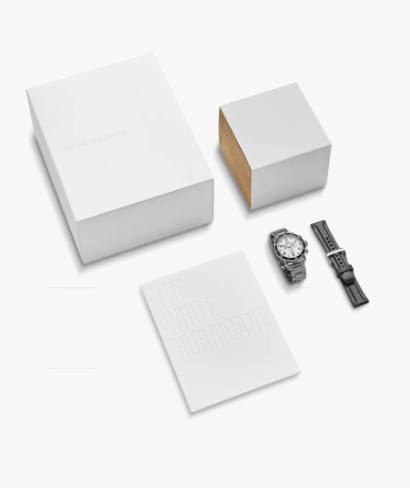 SHINOLA WHITE HURRICANE LIMITED EDITION 
