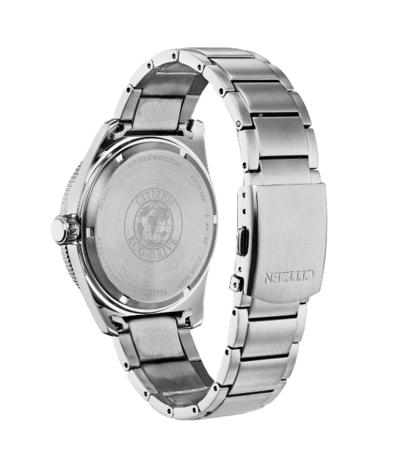 CITIZEN BRYCEN | MEN'S ECO-DRIVE WATCH | STAINLESS STEEL | GREEN DIAL | AW1598-70X - Brownee Jewelers
