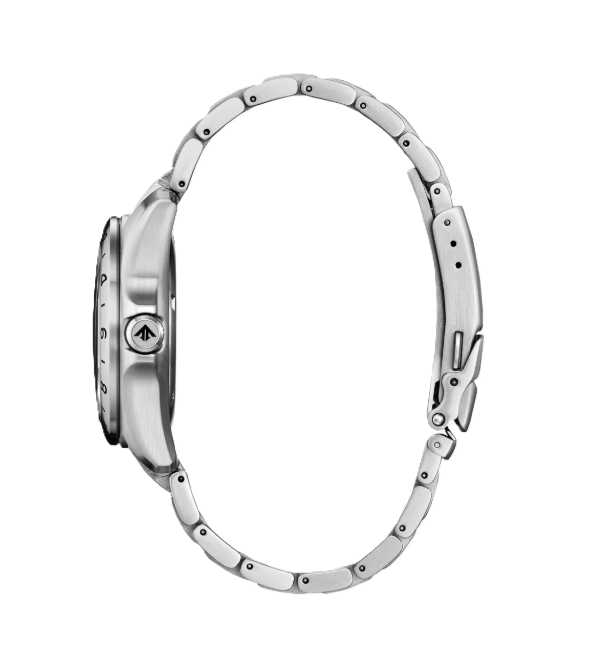 CITIZEN PROMASTER LAND GMT | MEN'S ECO-DRIVE WATCH | STAINLESS STEEL | RED DIAL | BJ7150-50W - Brownee Jewelers